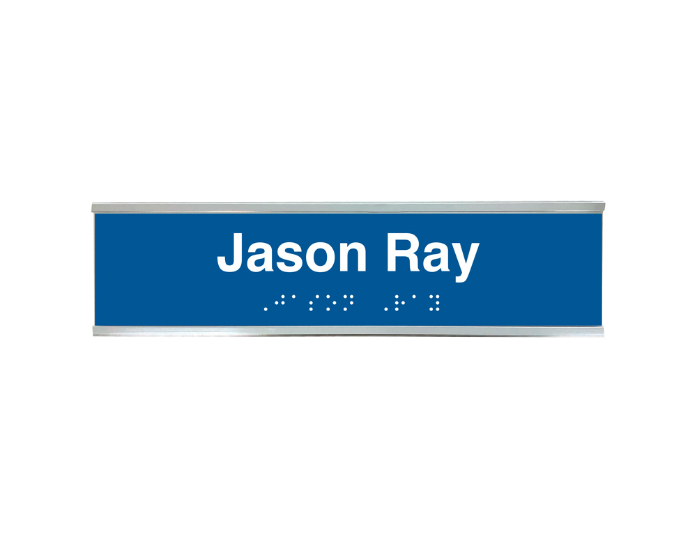 Architectural Sign with Aluminum Stand Offs 2