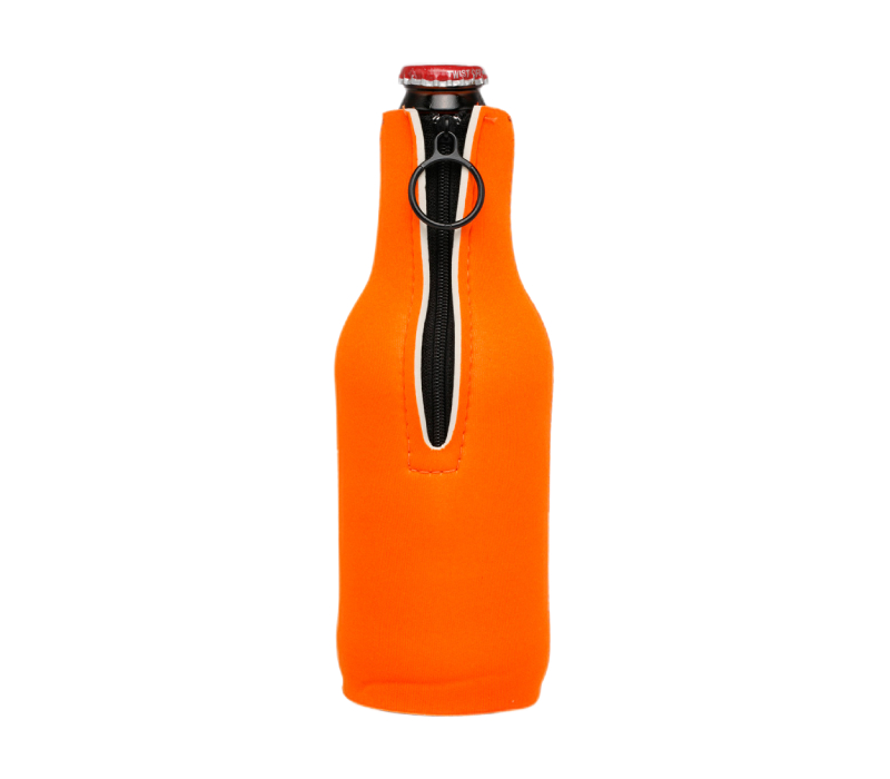 Zippered Neoprene Bottle Cooler 10