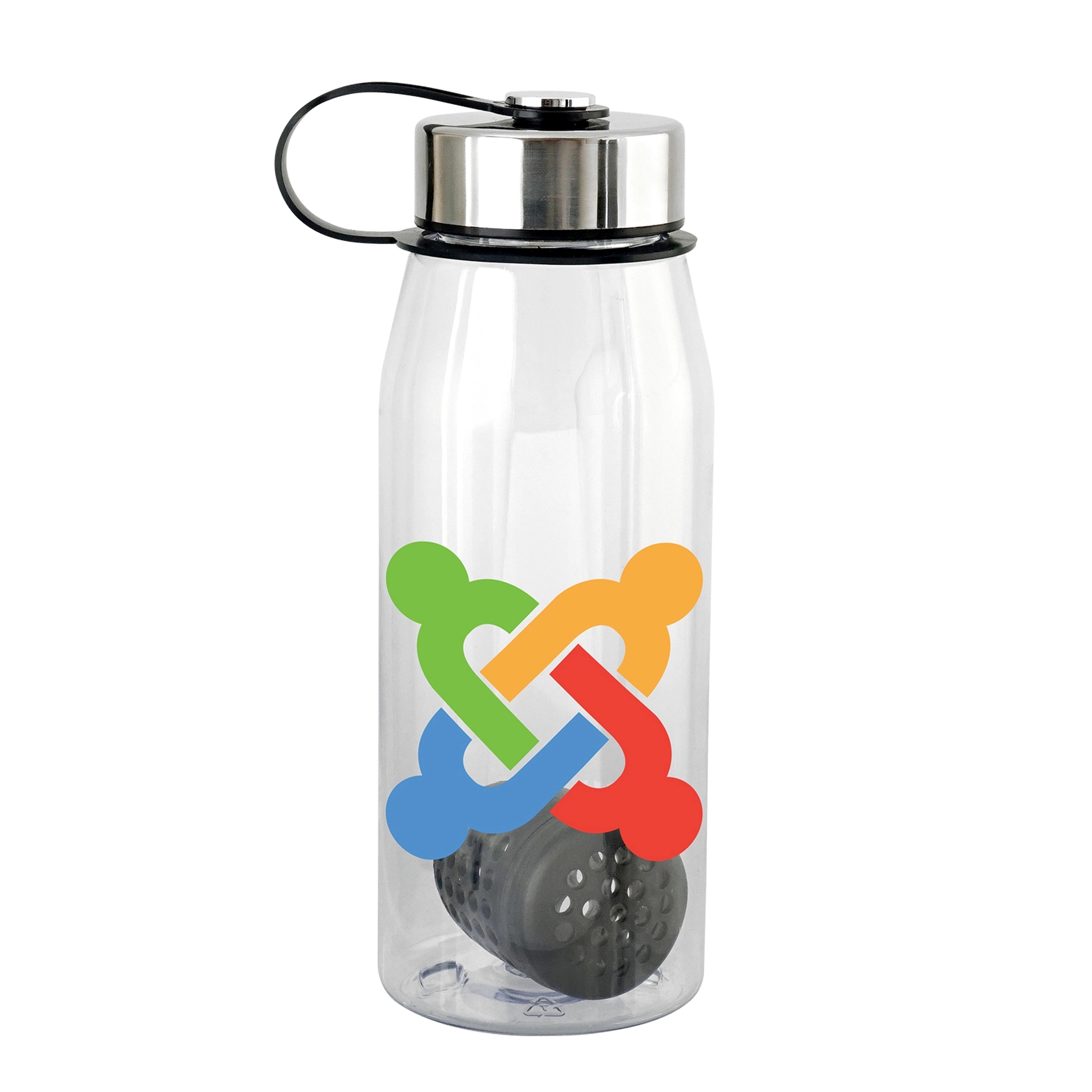 Metal Lanyard Lid 32 oz. Bottle with Floating Infuser, custom water bottle with logo imprint 10