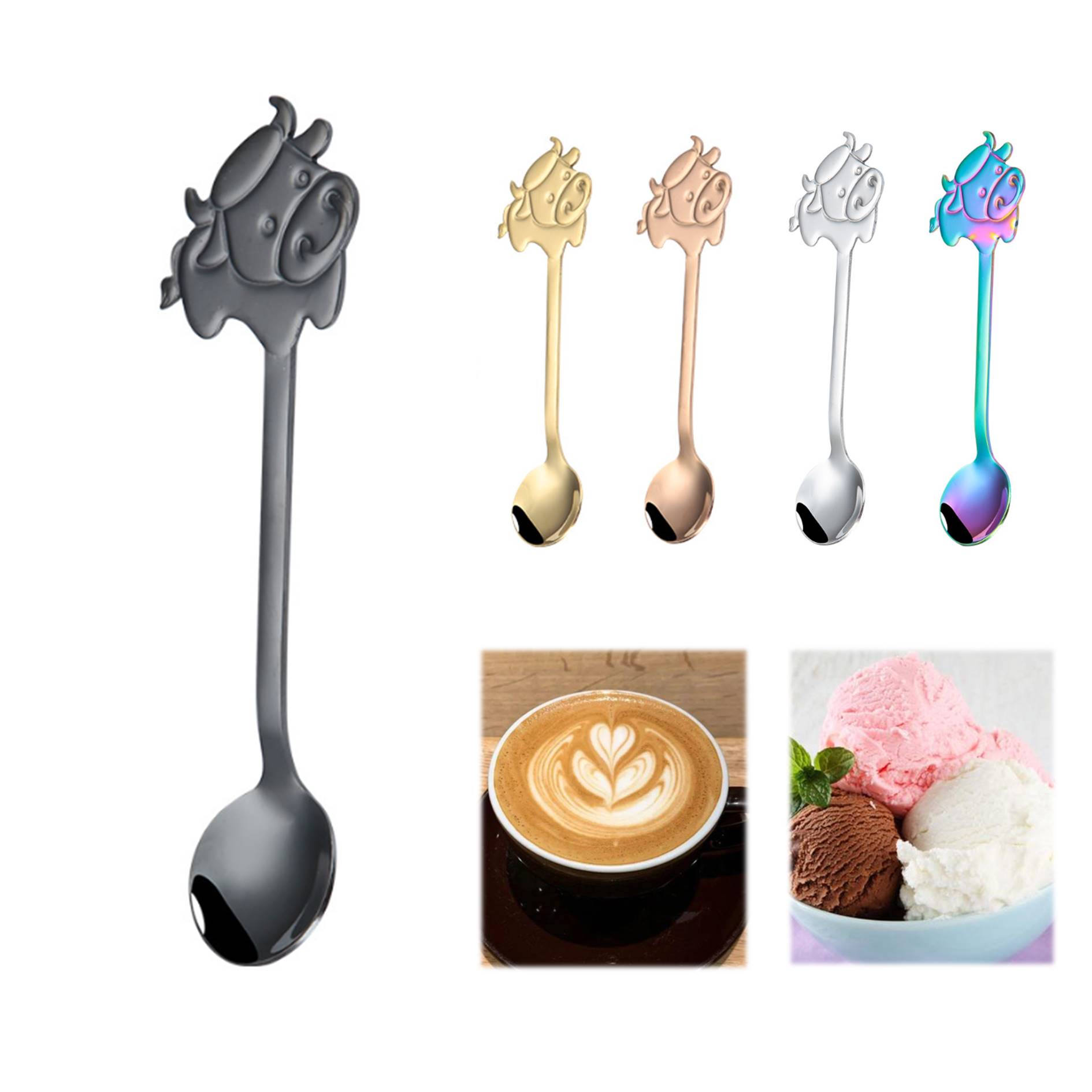 Creative Cartoon Coffee Spoons 3