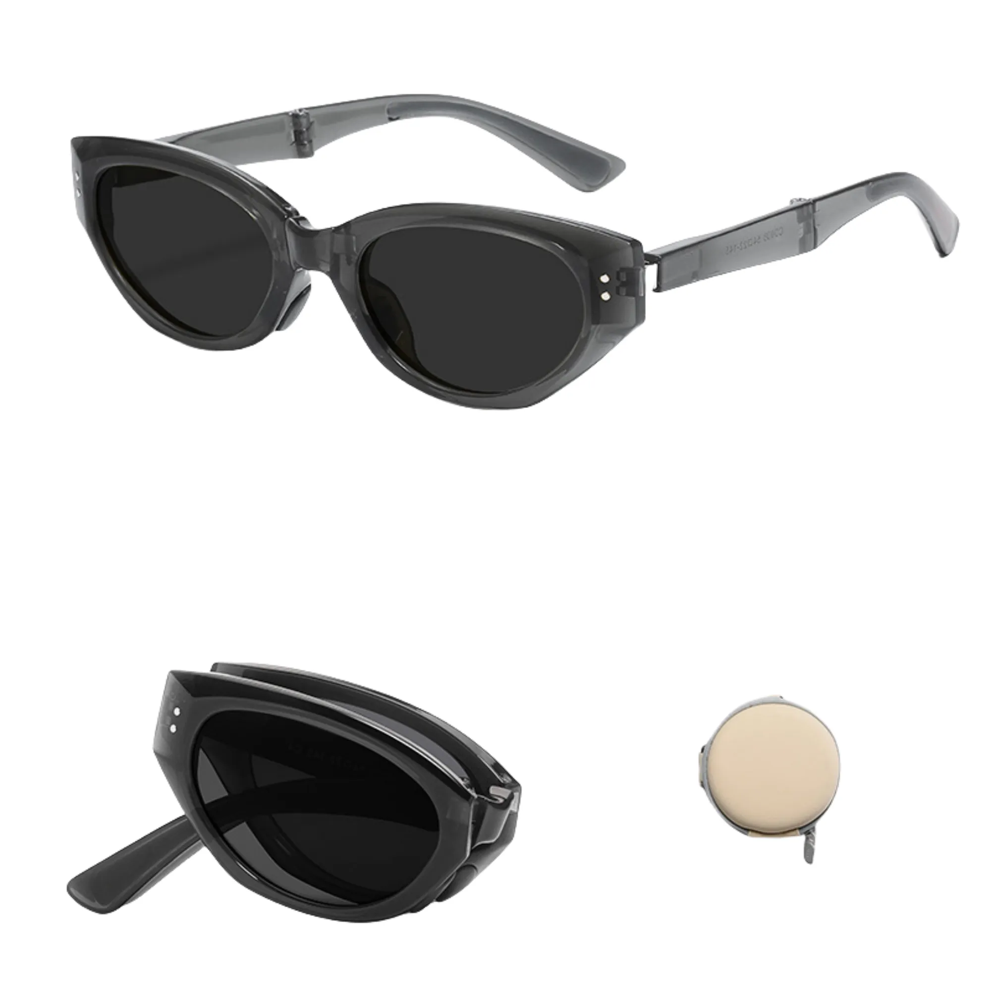 UV Protection Cat-Eye Foldable Shades Fashion Sunglasses 4