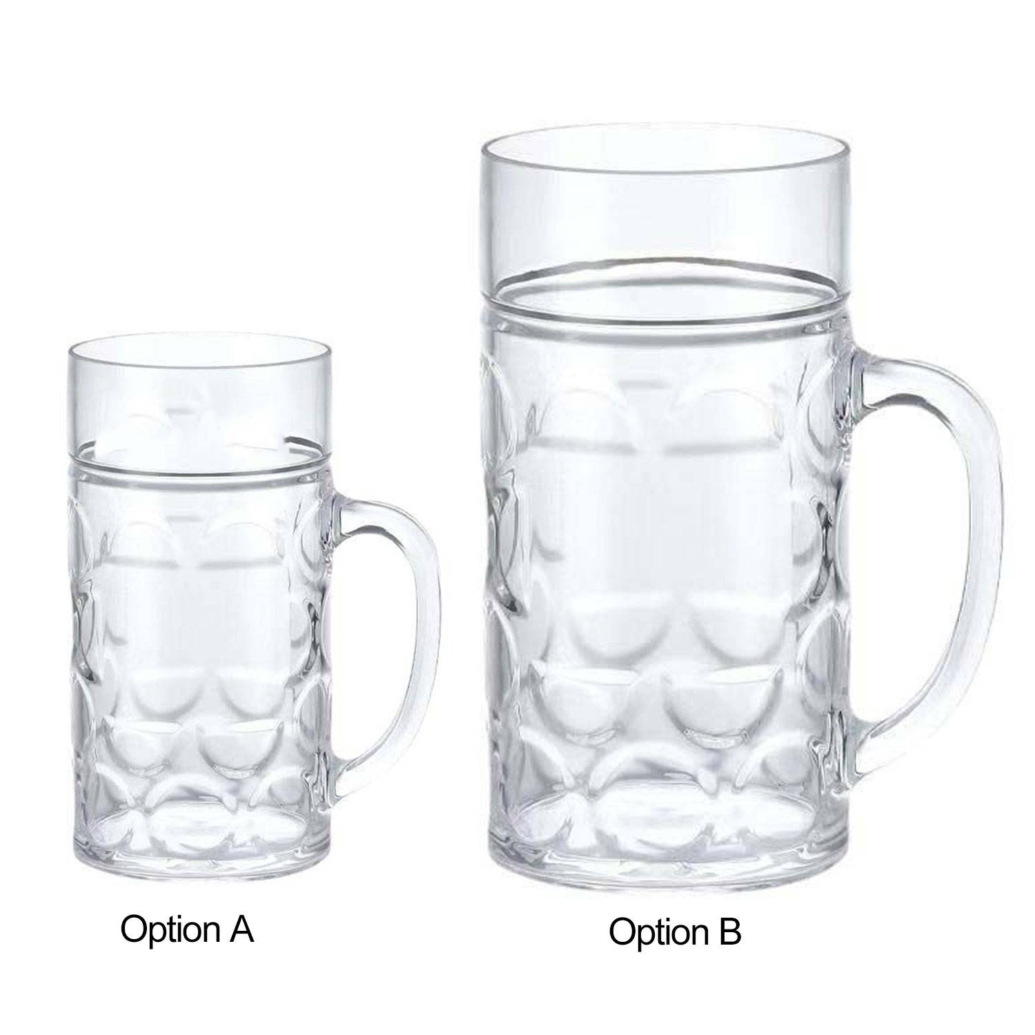 17/33oz Plastic Heat-Resistant Beer Mug 4