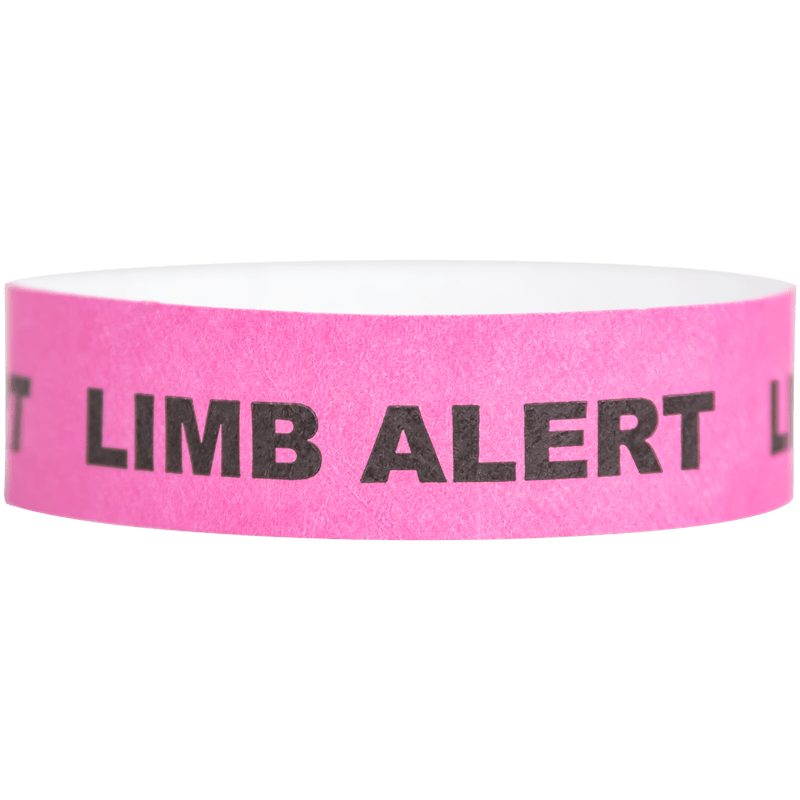 Medical Alert Tyvek Wristbands 1