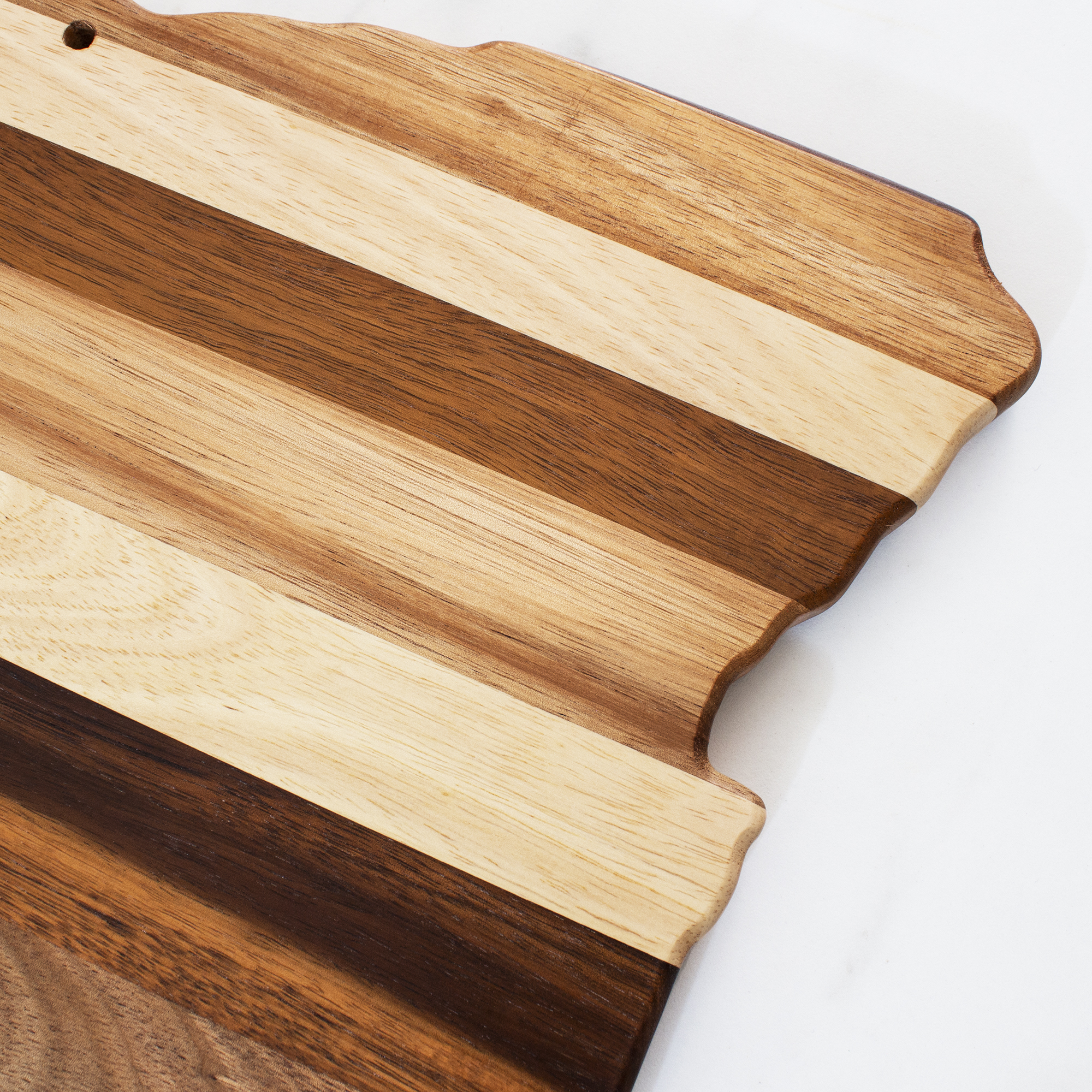 Rock & Branch® Shiplap Series Oregon State Shaped Wood Serving and Cutting Board 8