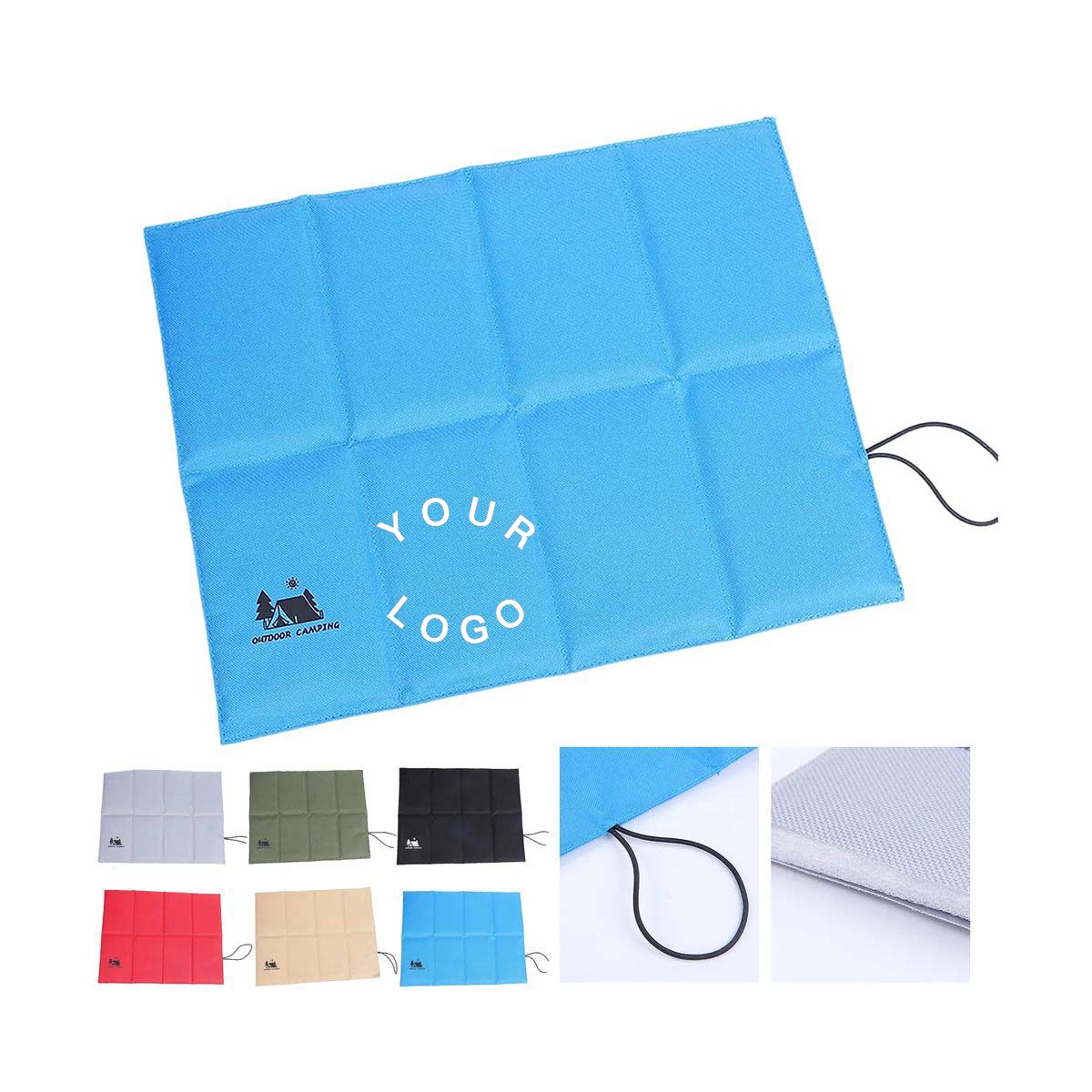 Durable Oxford Fabric Picnic Blanket with Water Resistance 2