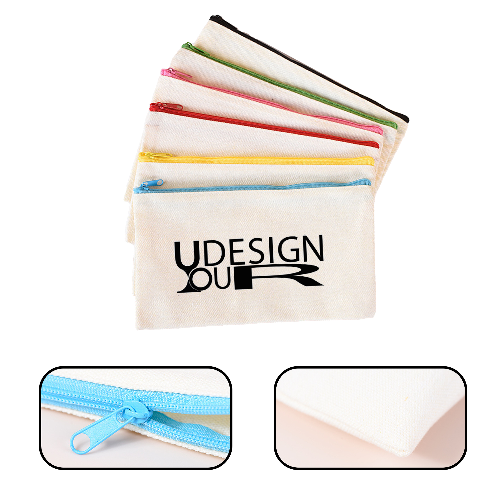MOQ 20 PCS Custom Logo Pencil Pouch 2