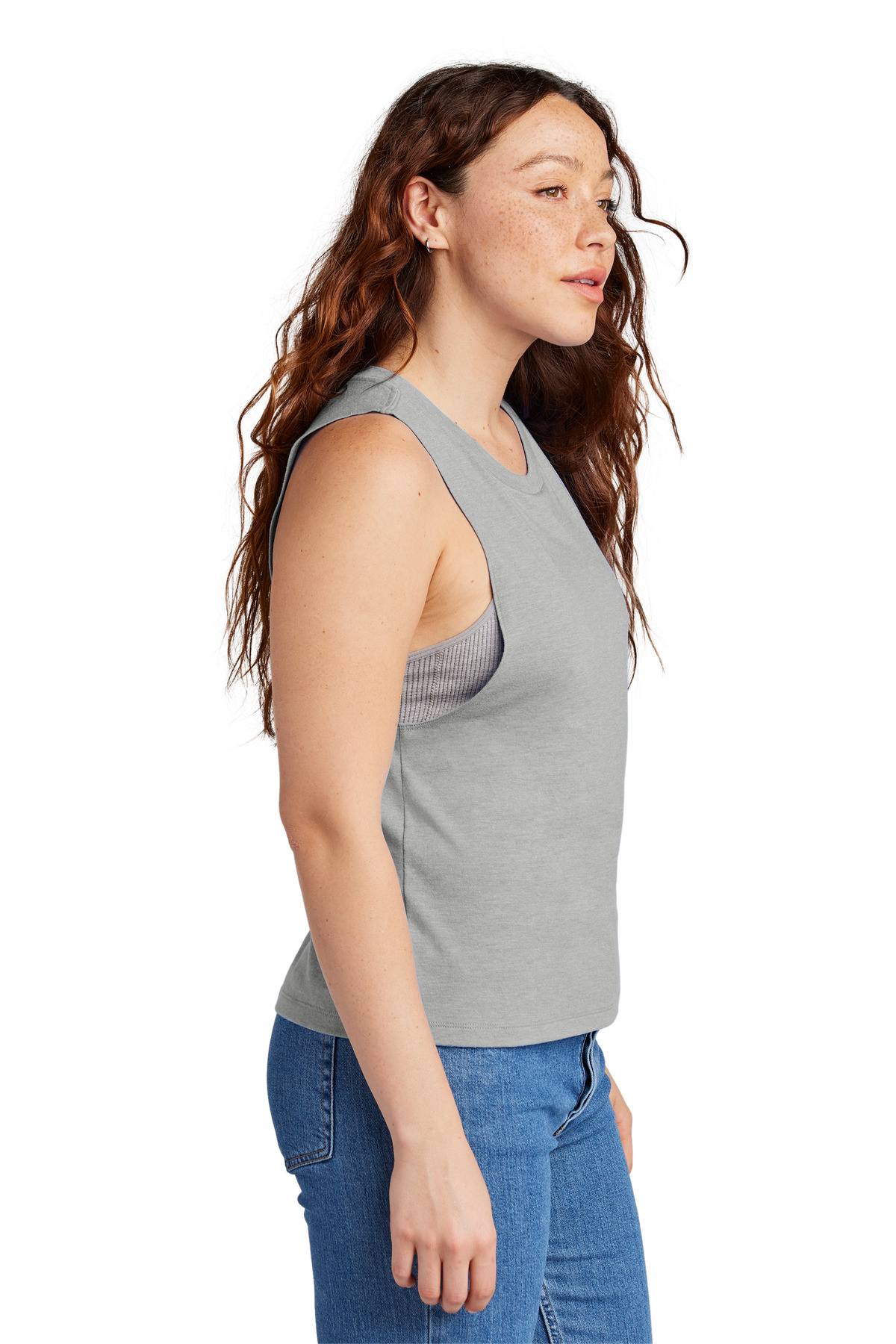 Allmade Women's Tri-Blend Muscle Tank AL2020 1