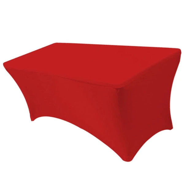 6ft Rectangular Stretch Spandex Tablecloth 3