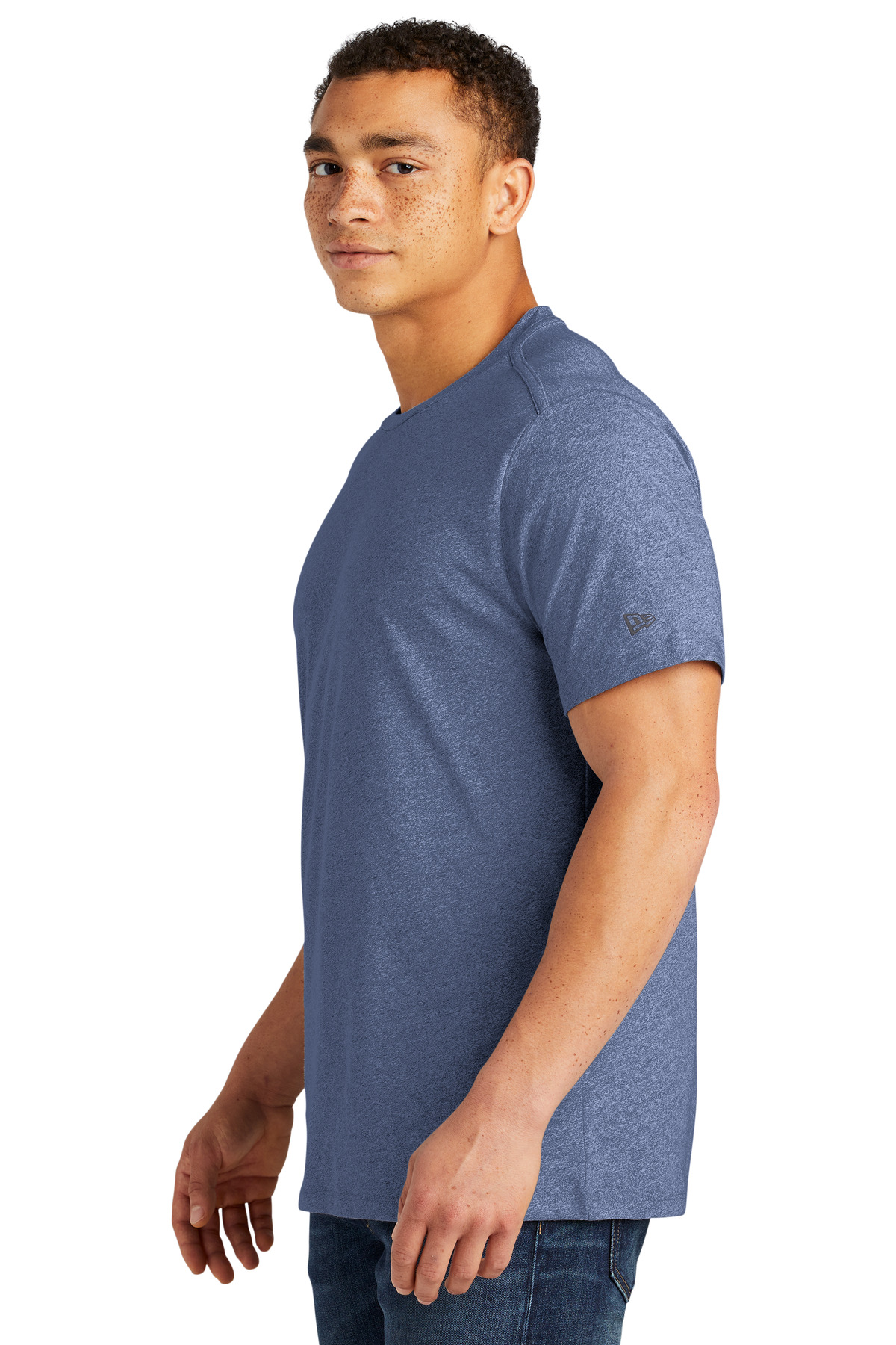 New Era Heritage Blend Crew Tee. NEA100 196