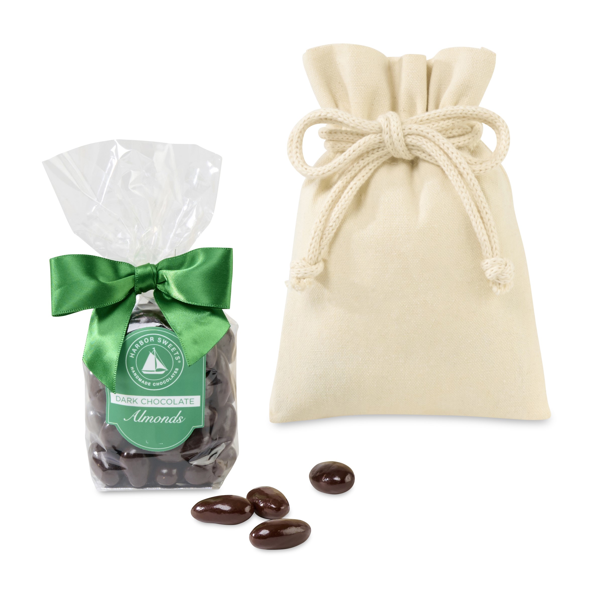 Harbor Sweets Chocolate Covered Almonds Gift Bag 1