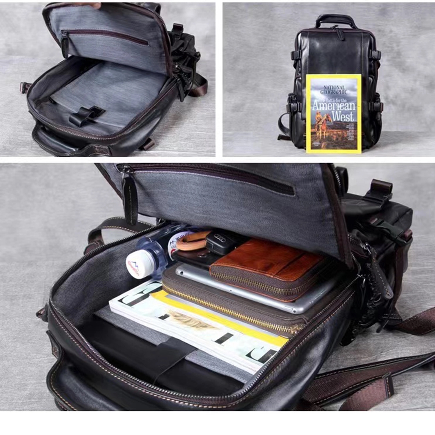 Leather Backpack 3