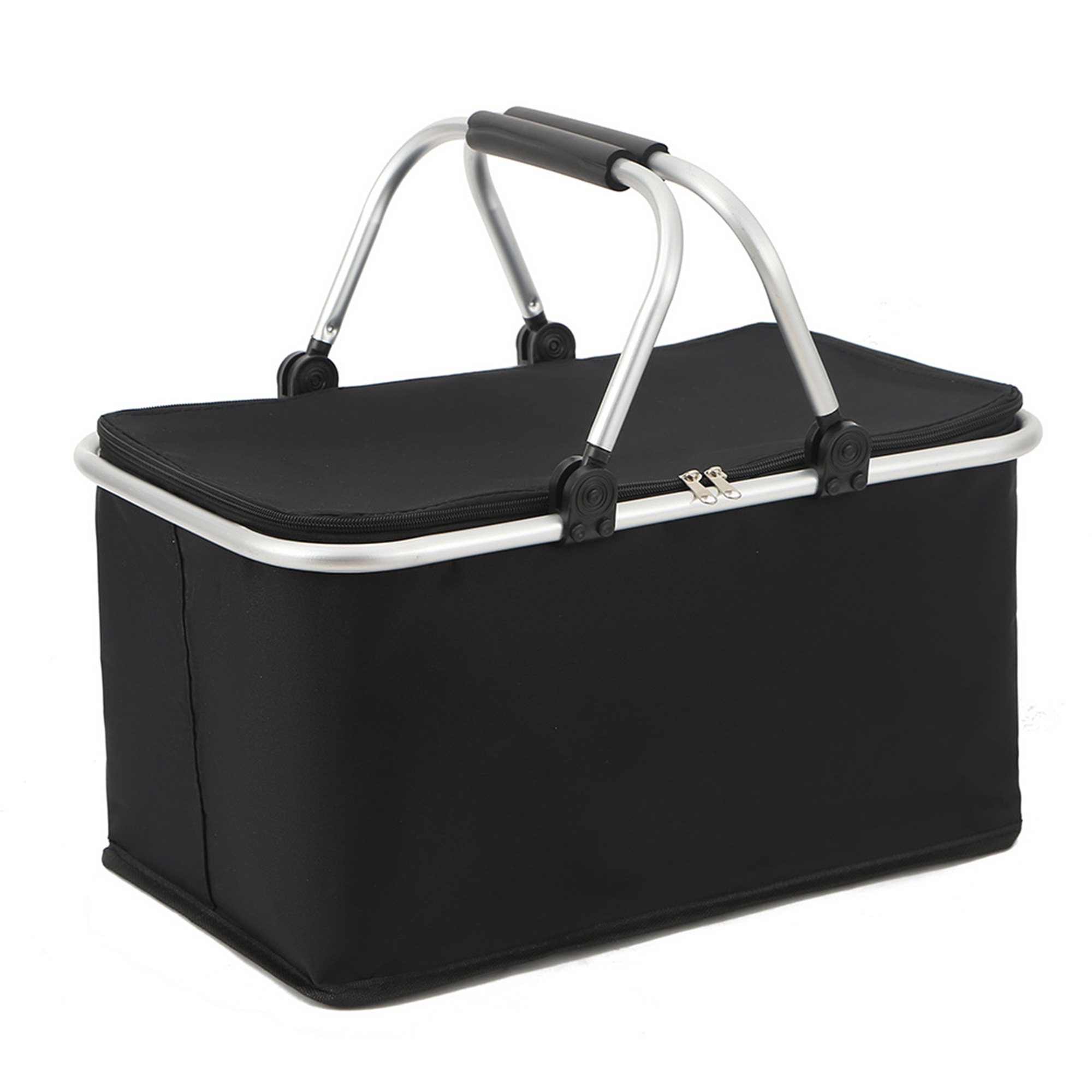 Insulated Picnic Basket with Handle 6