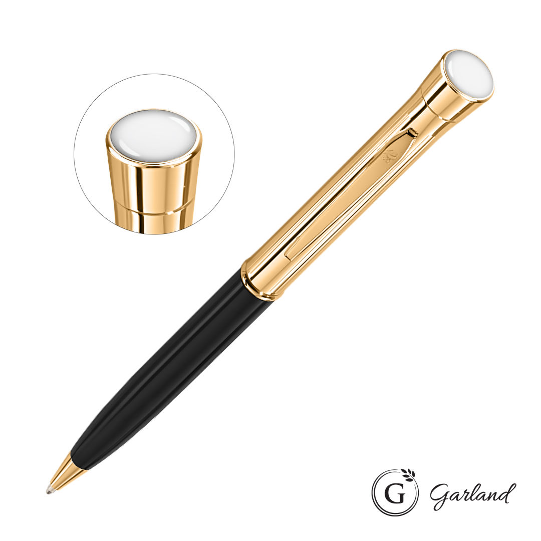 Garland® Monogram Custom Twist Ballpoint Pen - Gold 8