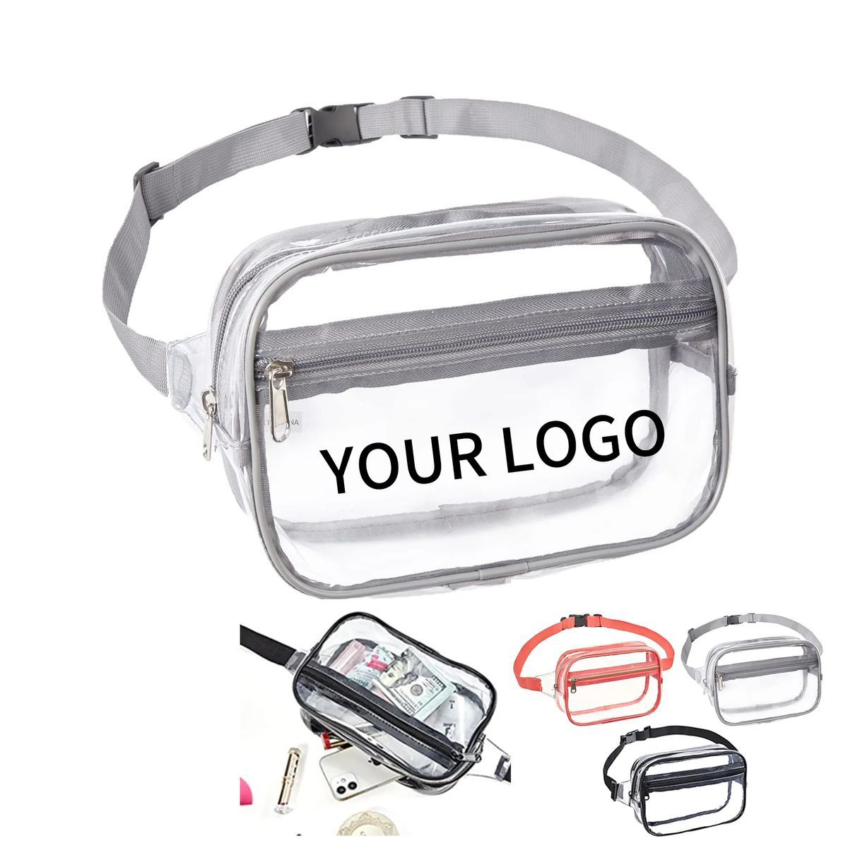 Waterproof Clear Fanny Pack For Daily Use 2