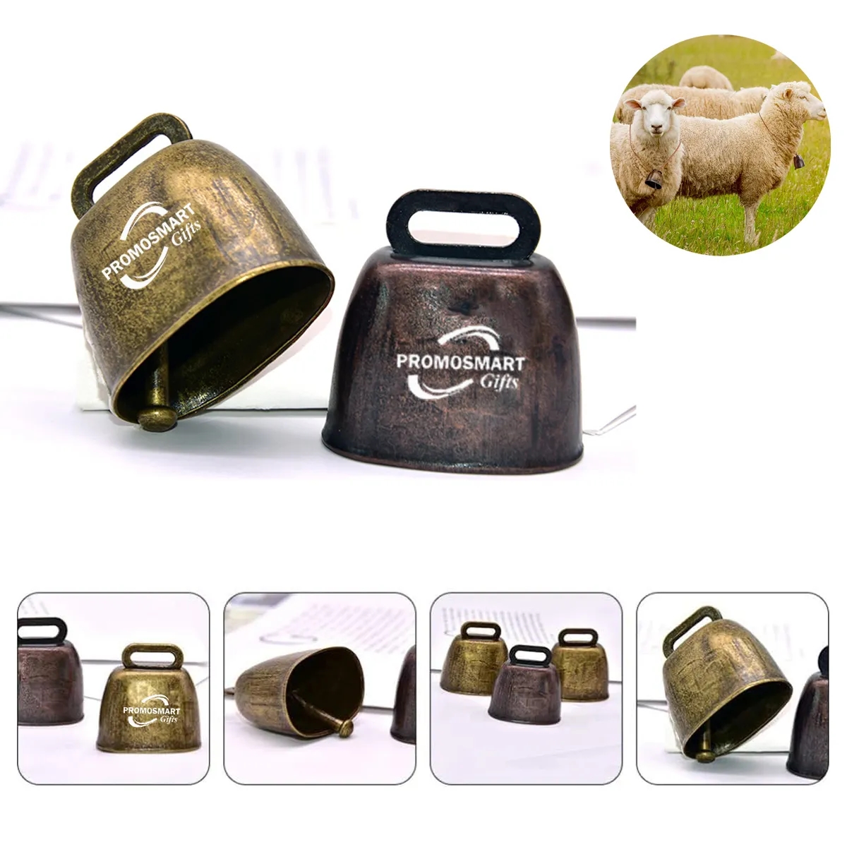 Vintage Animal Anti Lost Copper Bell 4