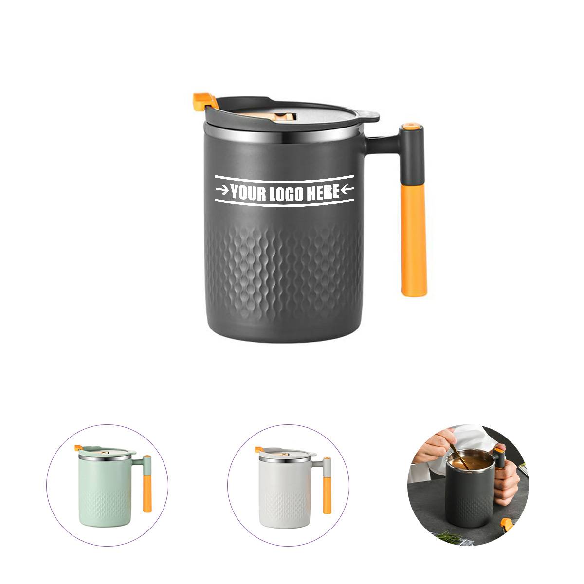 With Handle 15Oz. Insulated Coffee Mug