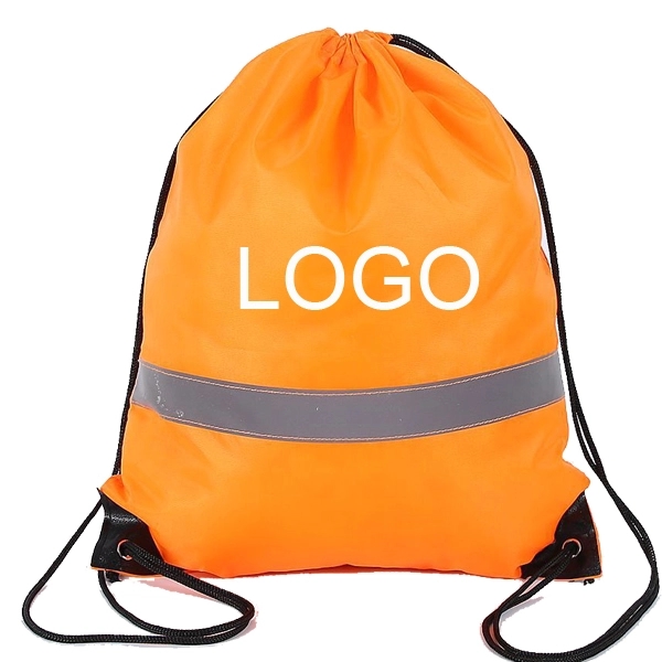 Reflective Safety Drawstring Bag (190T) 6