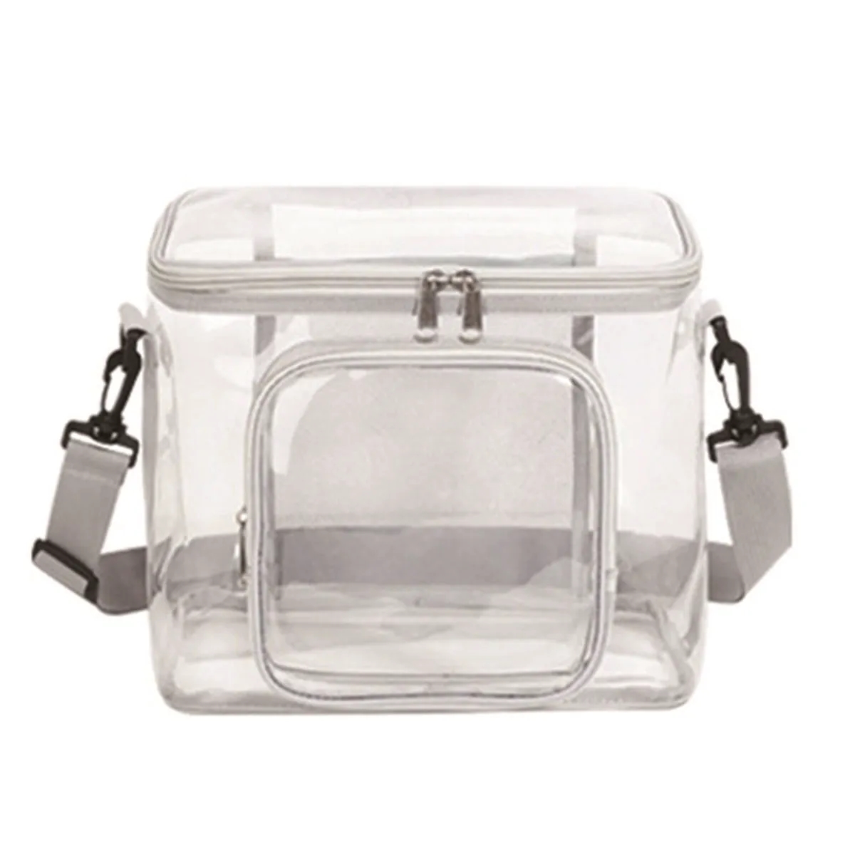 Clear Lunch Box Large Duty Transparent Stadium Approved Bag 6