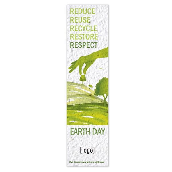 Seed Paper Bookmark 9
