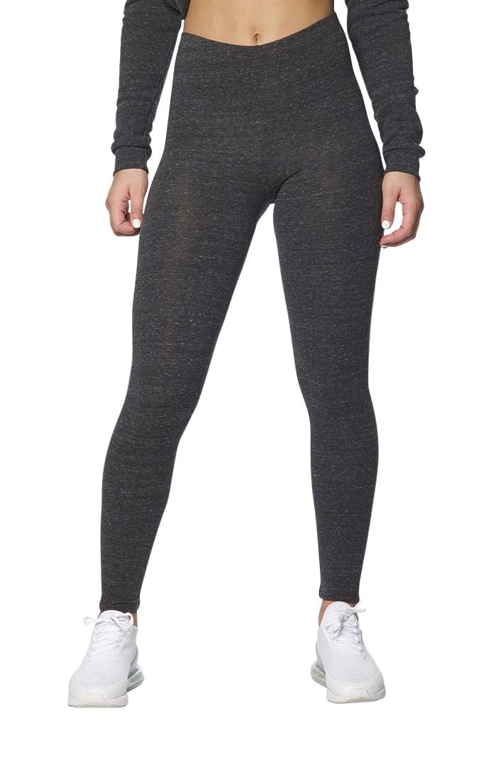 Women's eco Triblend Spandex Jersey Leggings 2