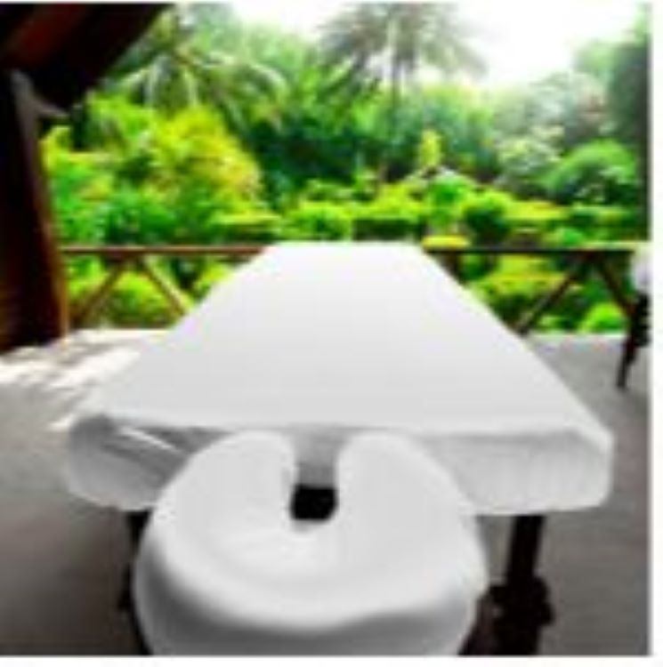 White Spa Fitted Sheet 1