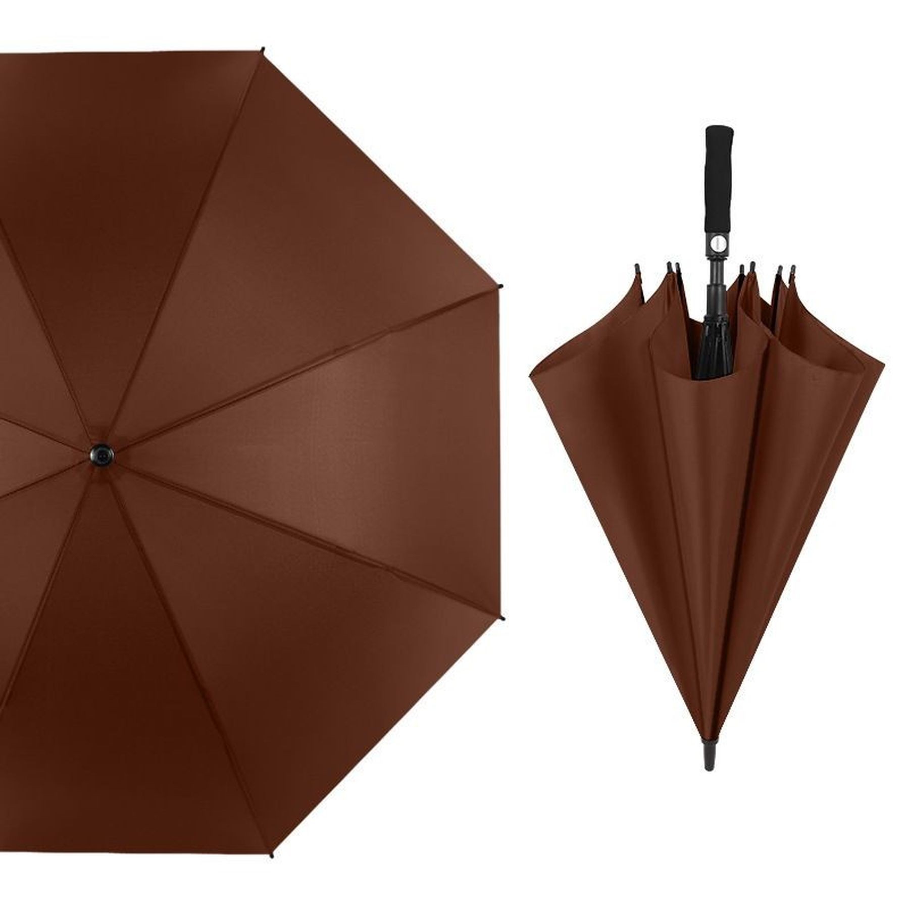 Automatic Open Windproof Large Golf Umbrellas 16