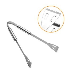 Stainless Steel Barbecue Tool Set With Shovel Fork And Tongs 3