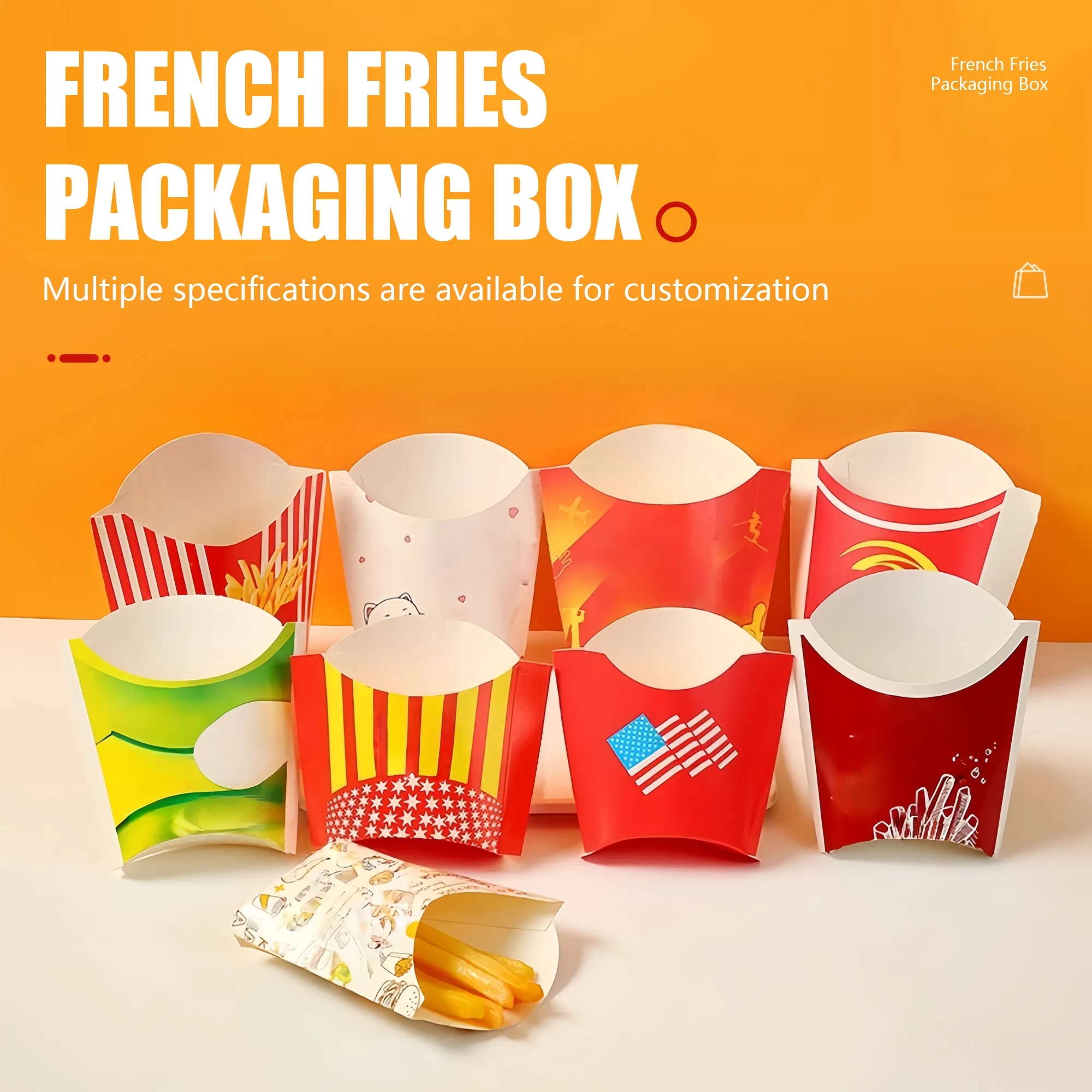 French Fry Box 6