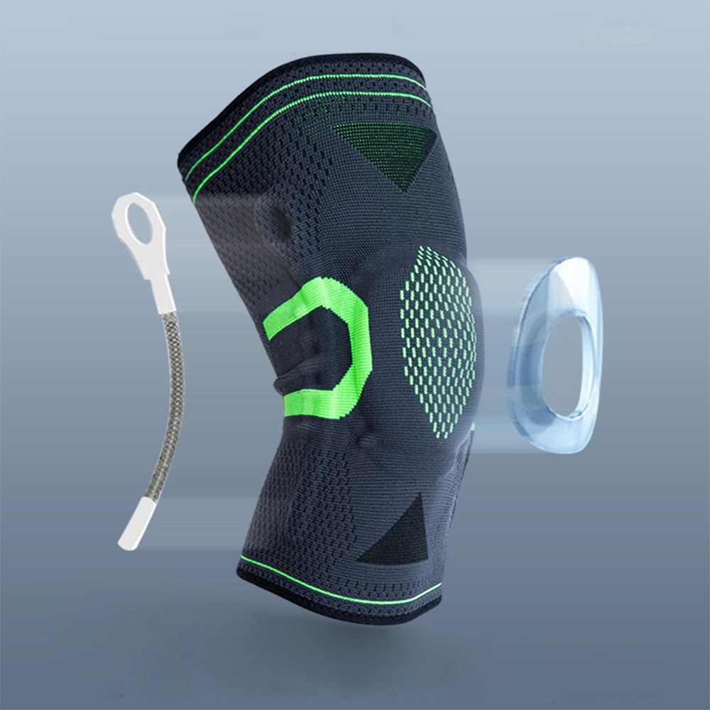 Spring supported knee pads 4
