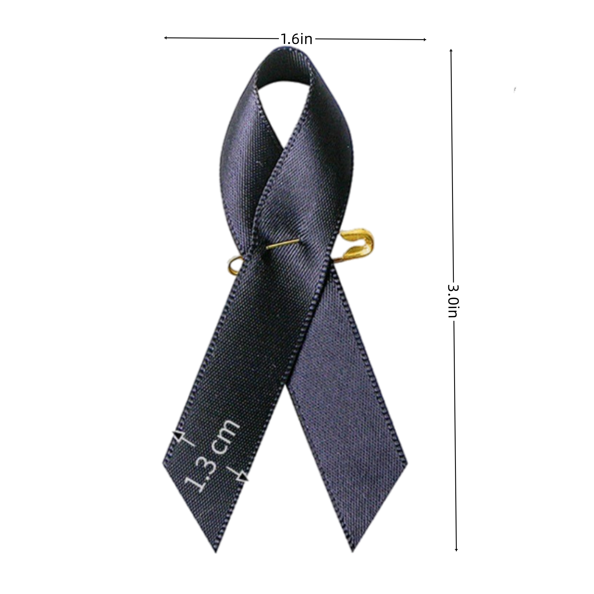 Public Welfare Gift Ribbon Brooch 4