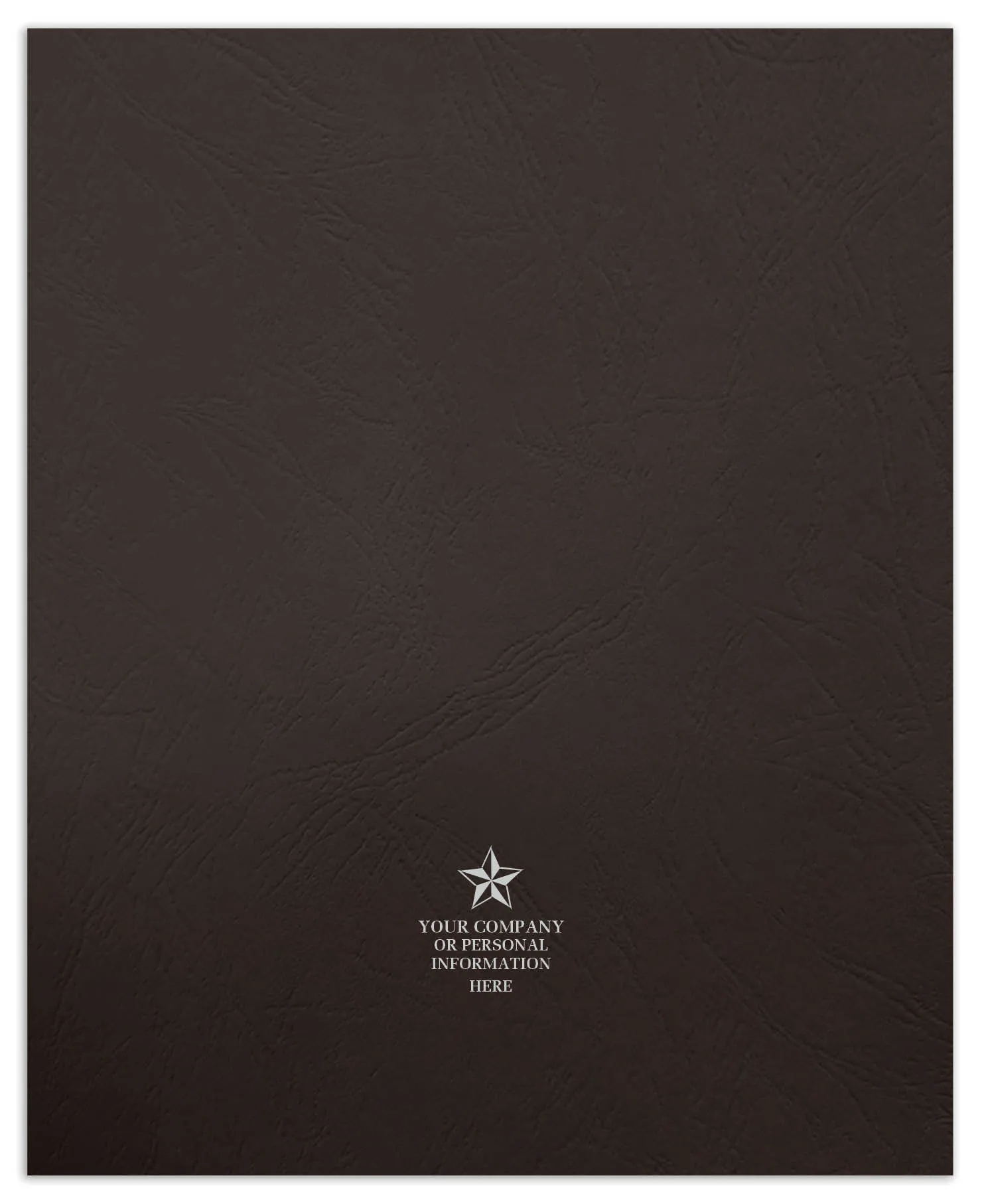 Reinforced Presentation Folders, Continuous Pocket 7