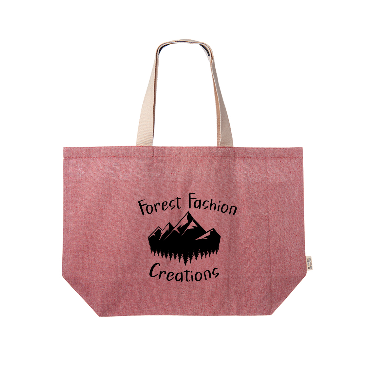 Eco Jumbo Tote Bag (2 Color Imprint) 7