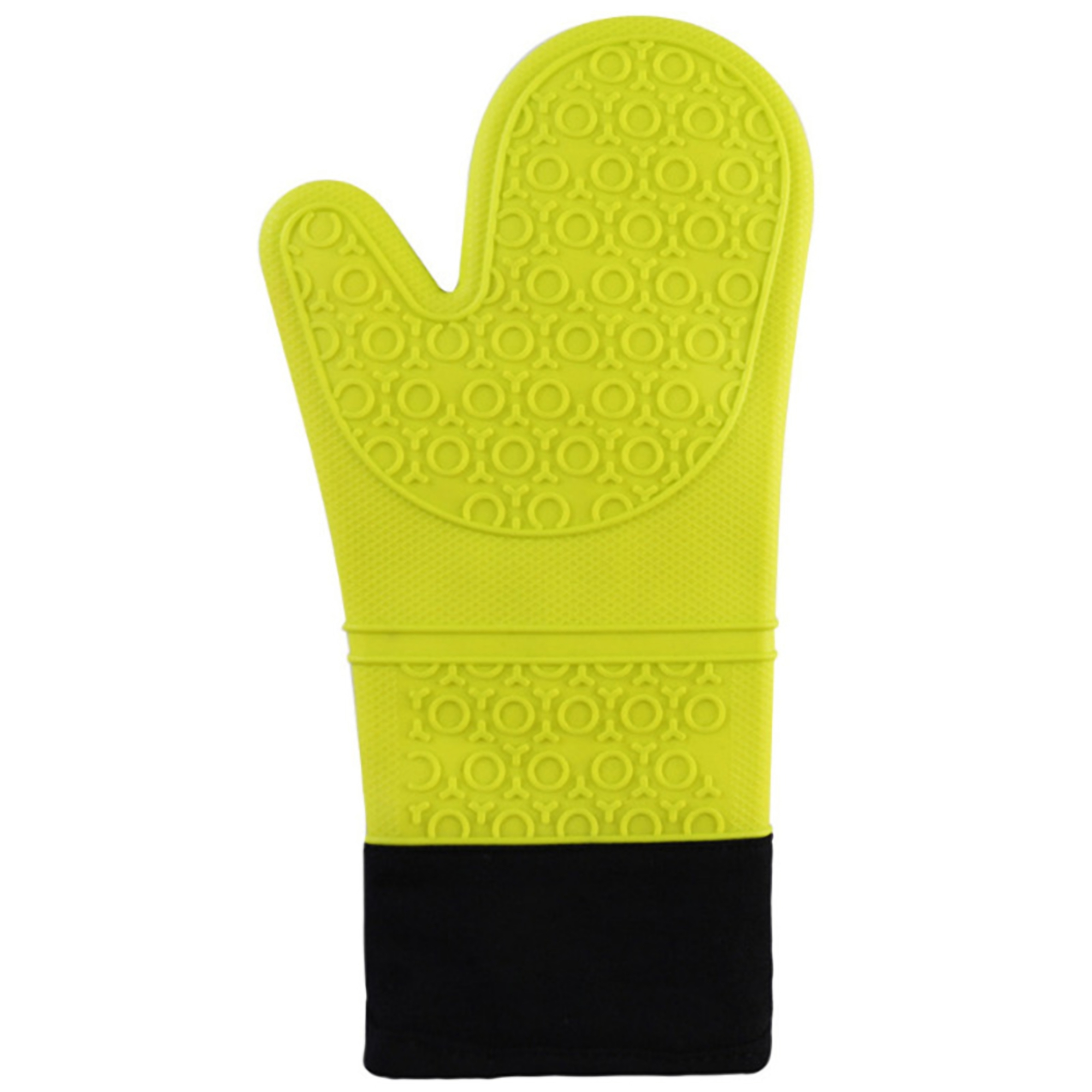 Silicone Kitchen Mitt w/Cotton Lining 6