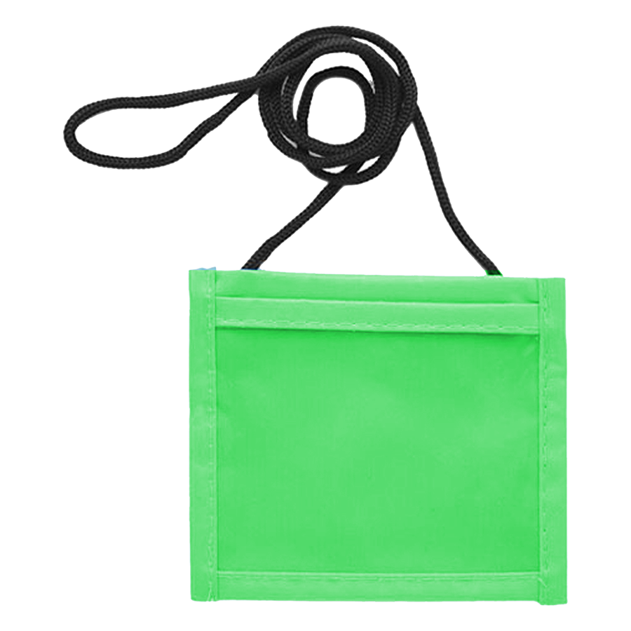 Adjustable Lanyard Neck Wallet - 3.95" x 5.25"