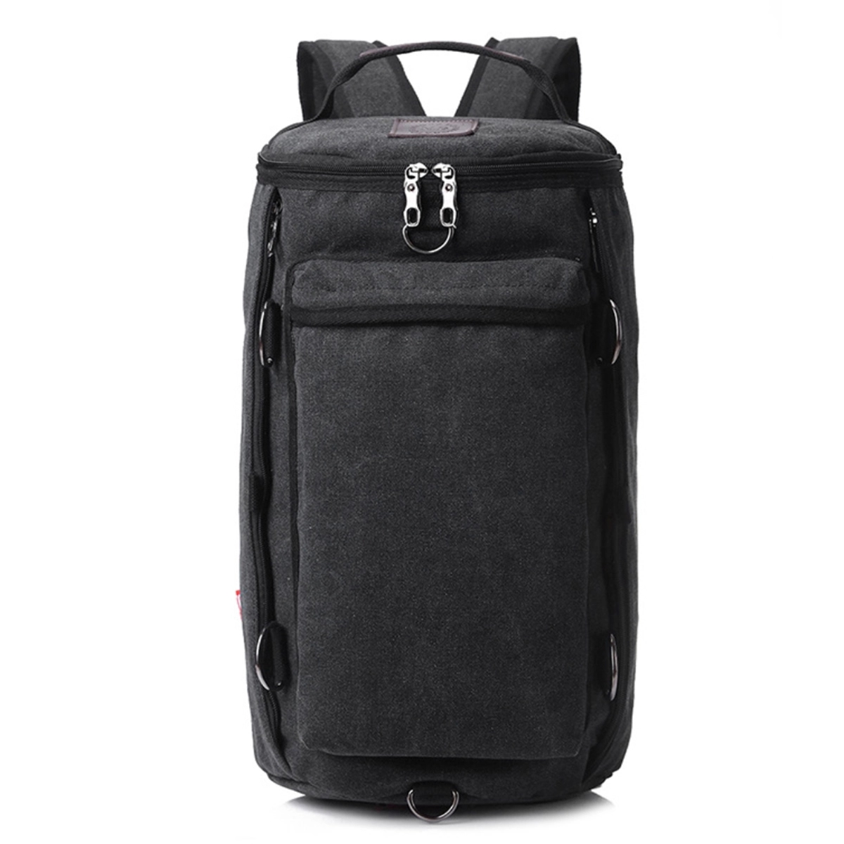 Oversized Heavy Duty Canvas Travel Duffel Backpack 5