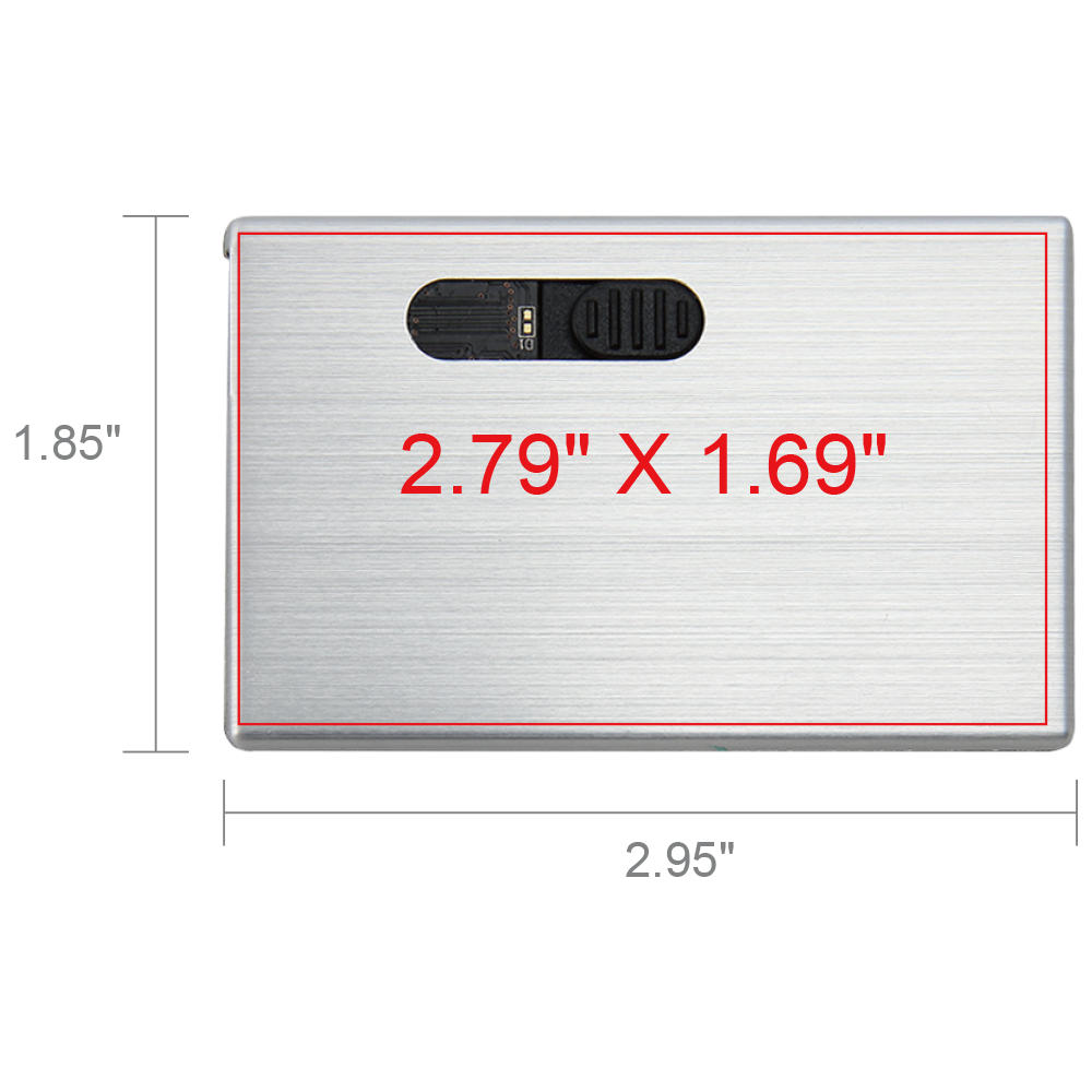 Boulder Slide Metal Card USB