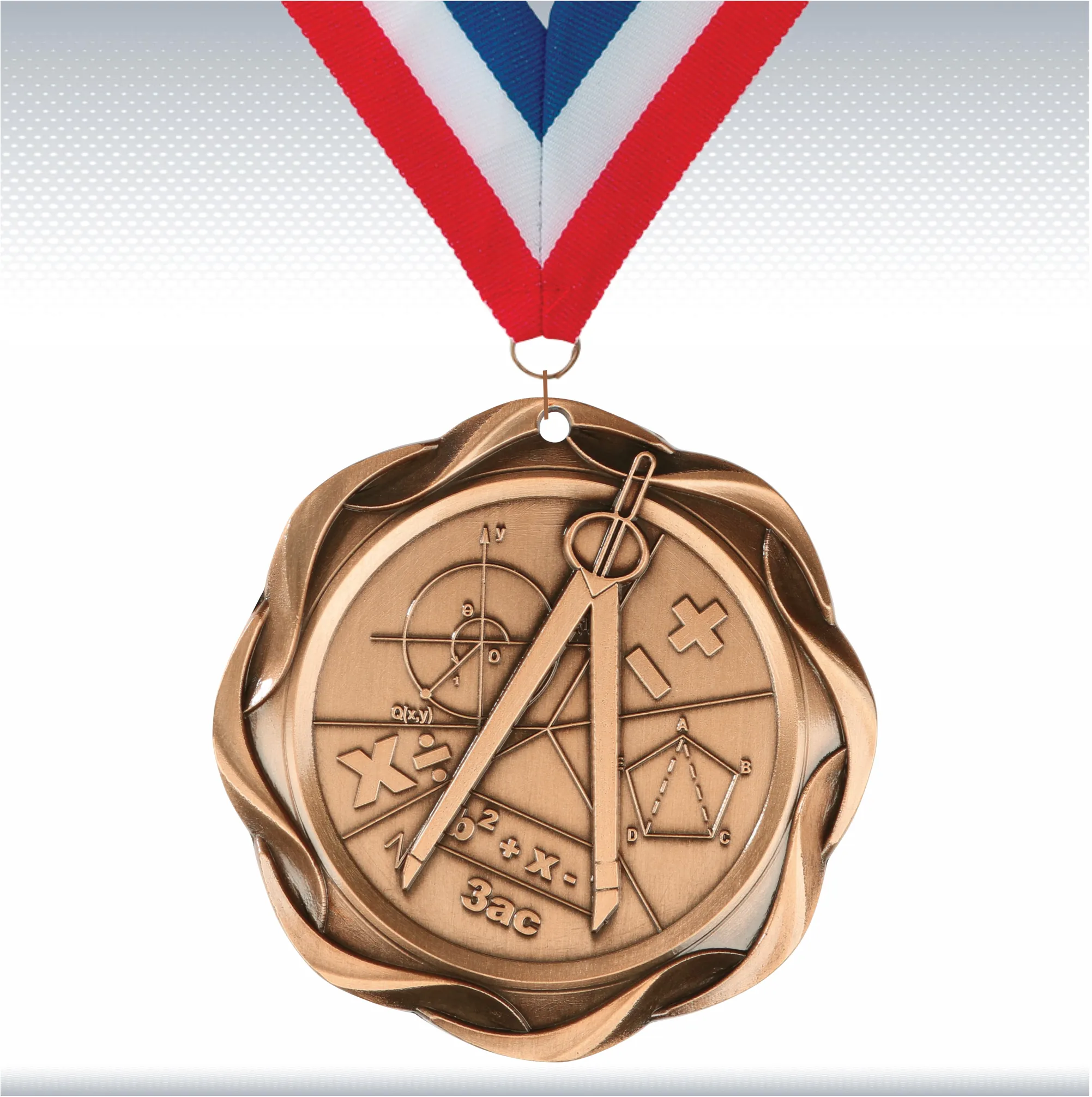 3" Fusion Math Medal 16