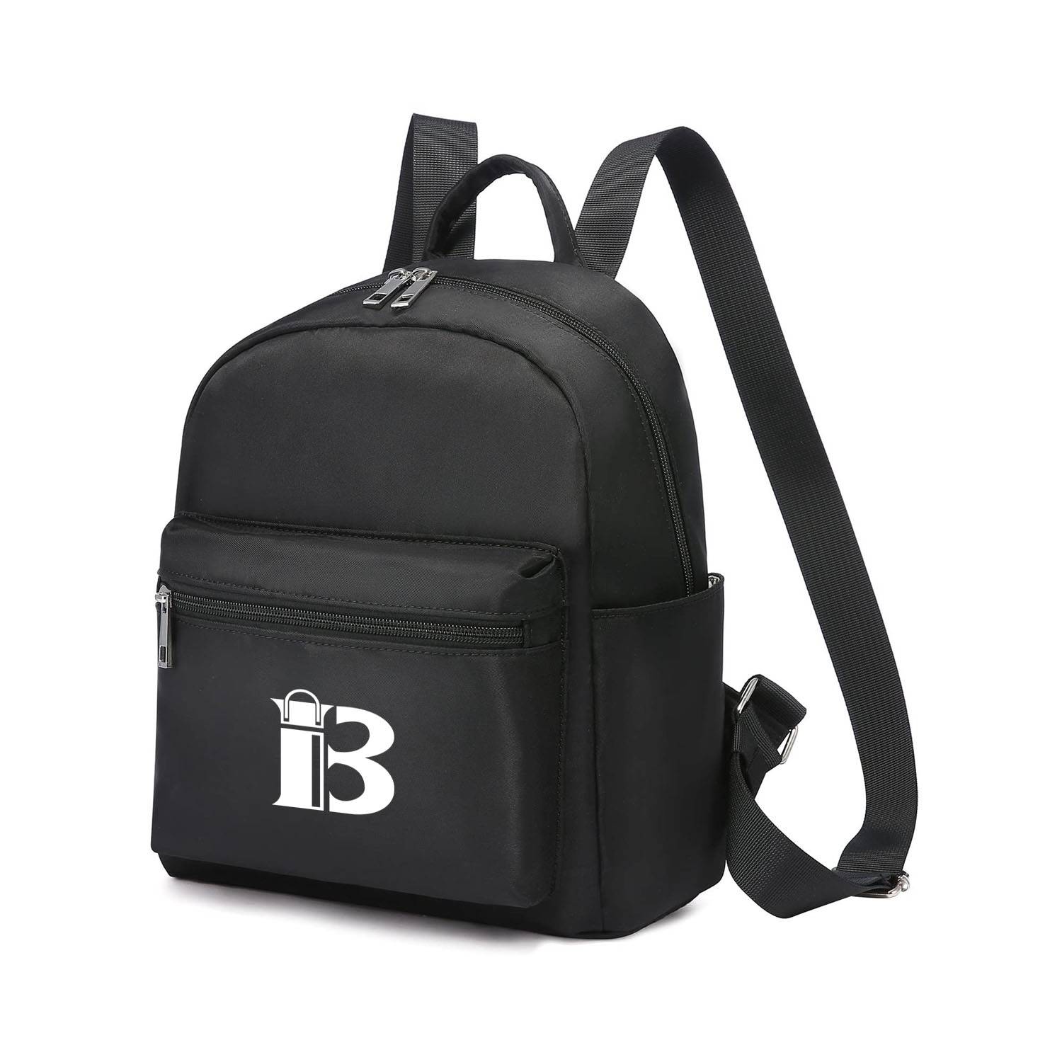Women Compact Waterproof Multi-Pockets Nylon Backpack