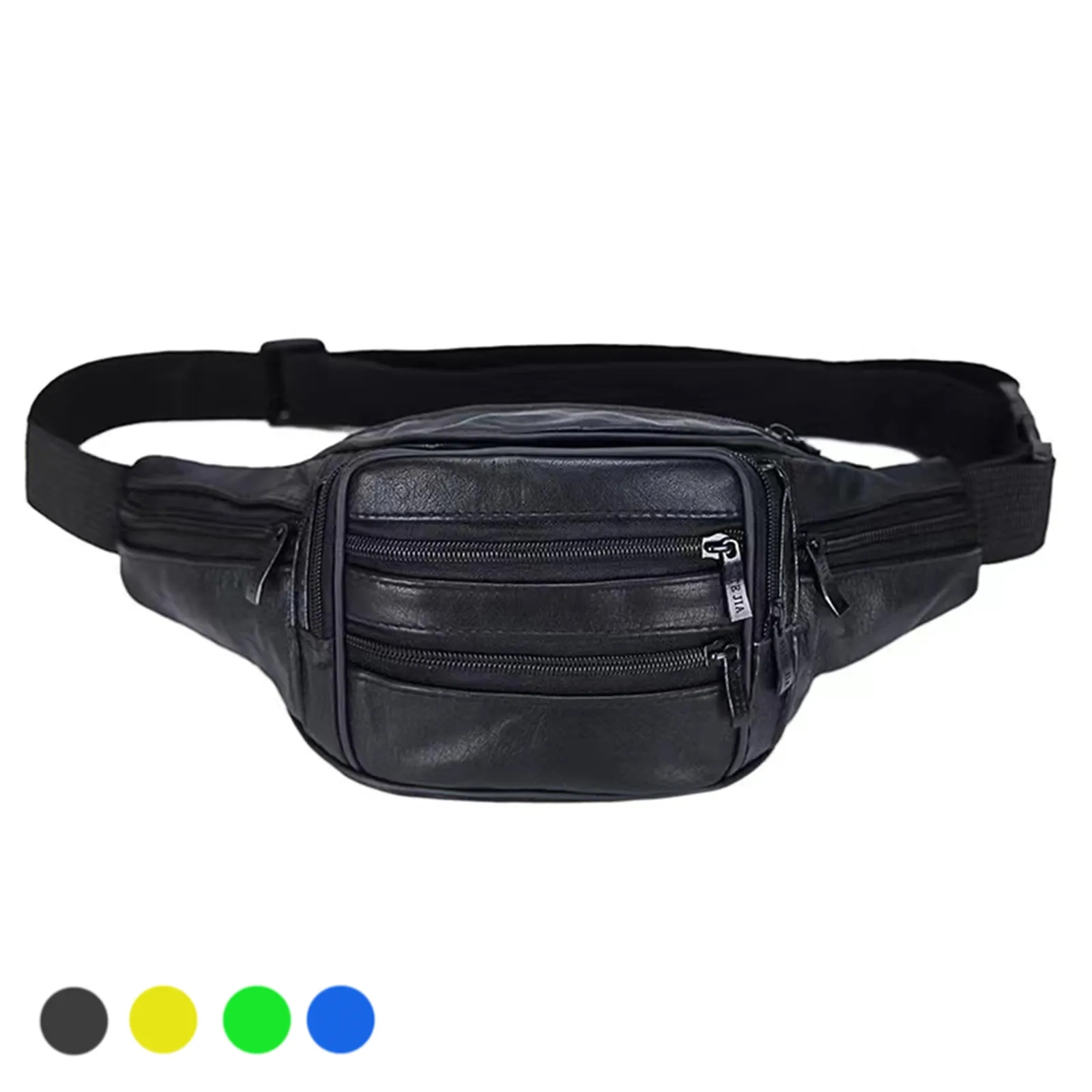 Leather Multi-Pockets Belt Bag 1