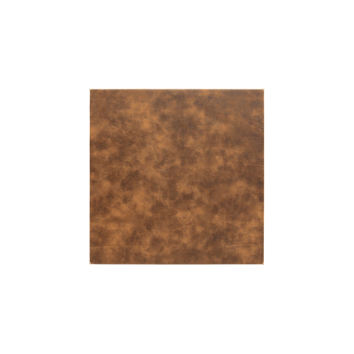 10" x 10" Rustic/Gold Leatherette Wall Decor 2
