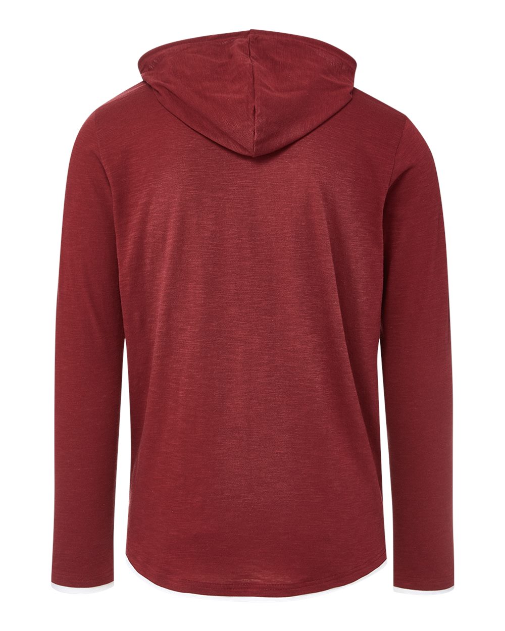 Unisex Miles Slub Hooded Long Sleeve T-Shirt - 24401 30