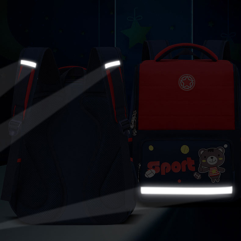 Waterproof Kids School Backpack with Reflective Strips 2