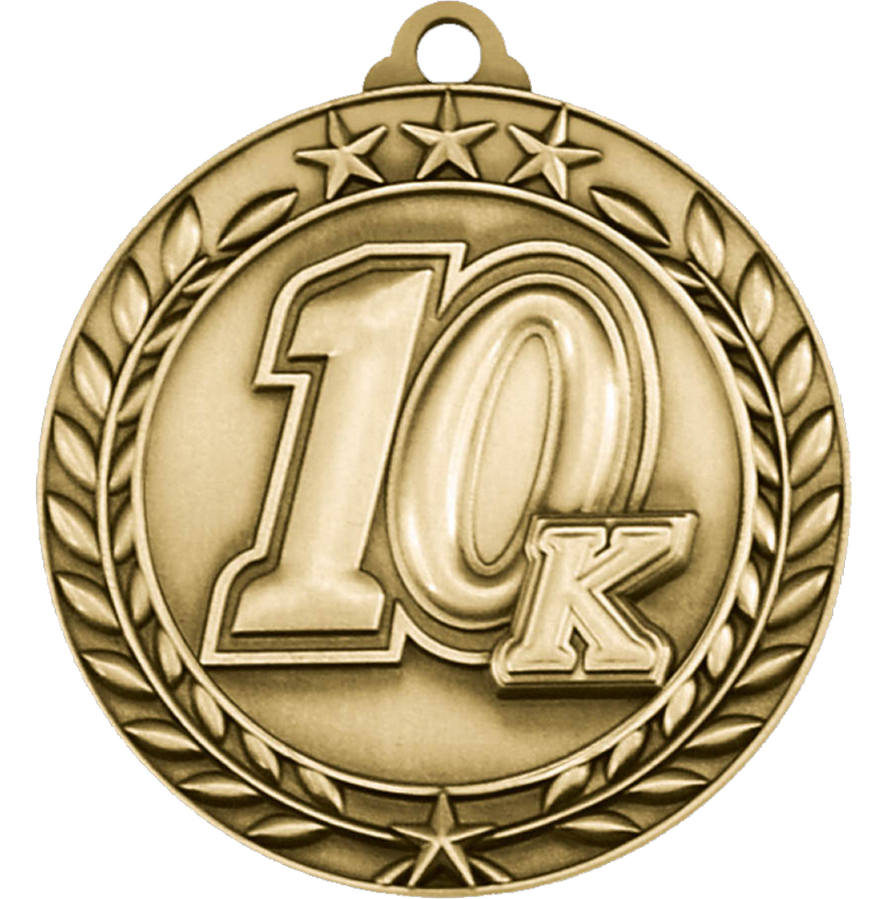 Stock Small Academic & Sports Laurel Medals: 10K 2