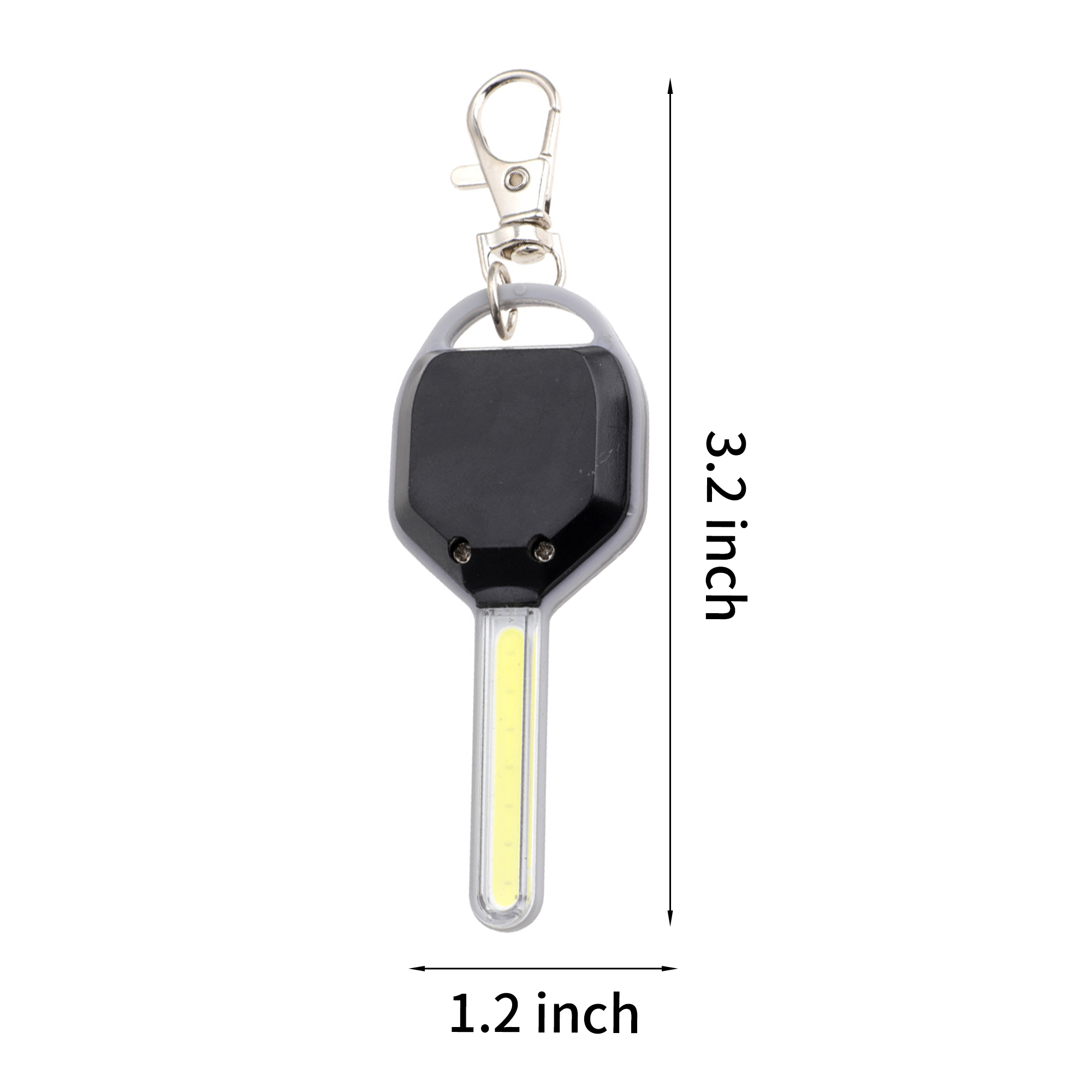 Mini Key Shape LED Finder Light 3.2" Length x 1.2" Width 5