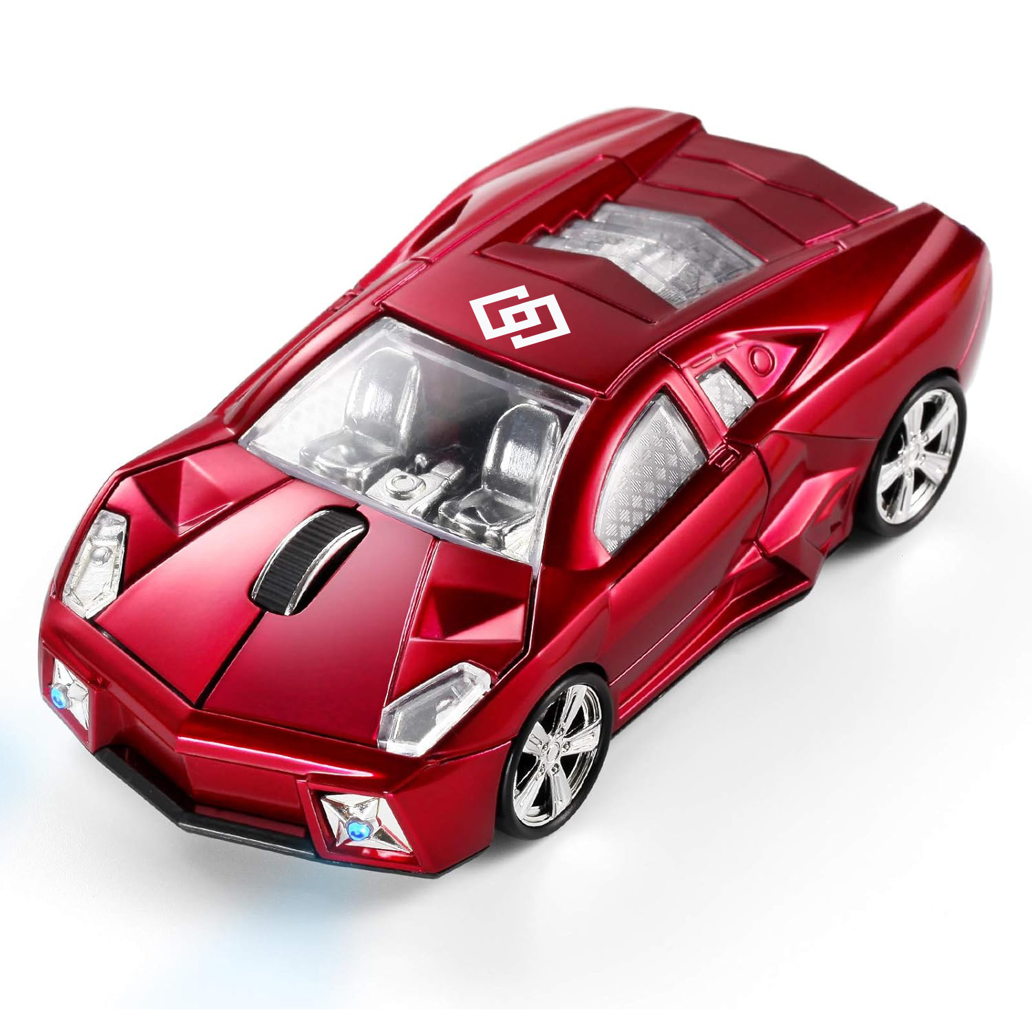 Red Lamborghini Wireless Mouse 5