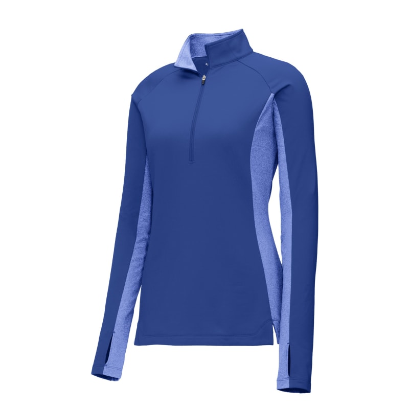 Sport-Tek Women's Sport-Wick Stretch Contrast 1/4-Zip Pullover. 29