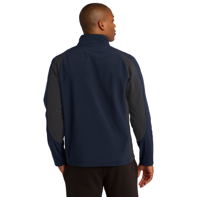 Sport-Tek Colorblock Soft Shell Jacket. 28