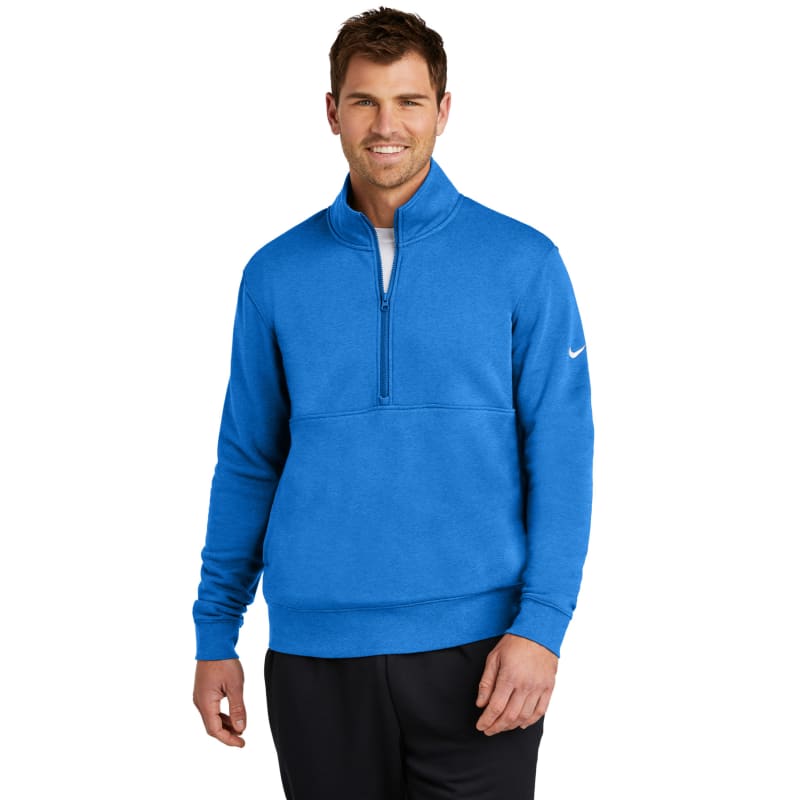 Nike Club Fleece Sleeve Swoosh 1/2-Zip 2