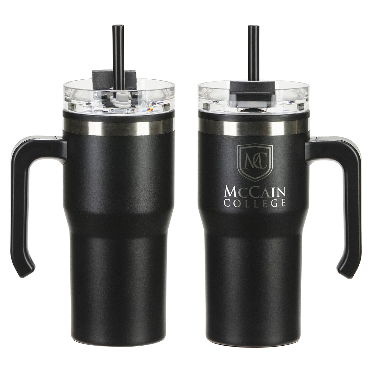 Outback 20 oz Stainless Steel/Polypropylene Mug with Lid and Straw 4