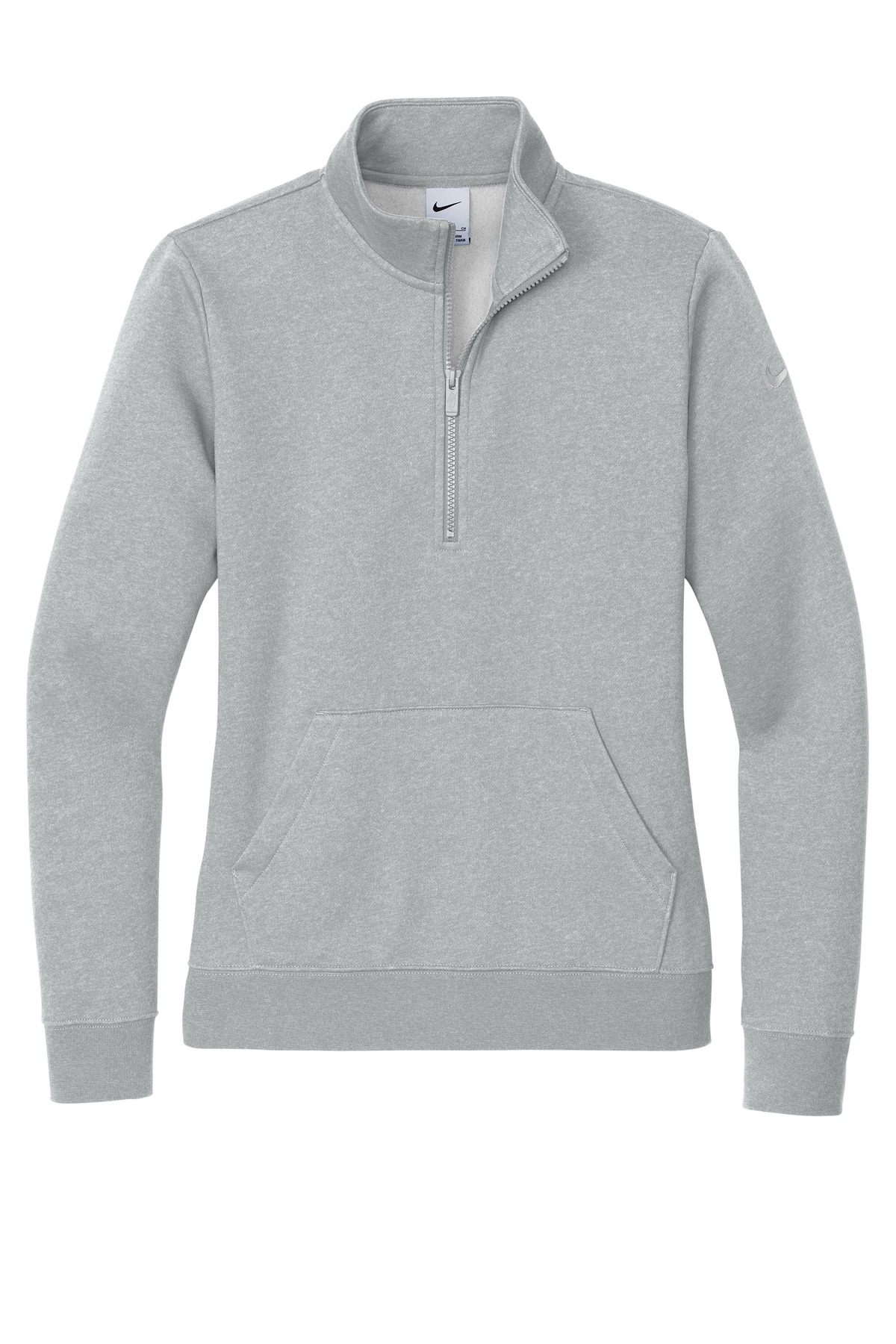 Nike Women's Club Fleece Sleeve Swoosh 1/2-Zip NKDX6720 24
